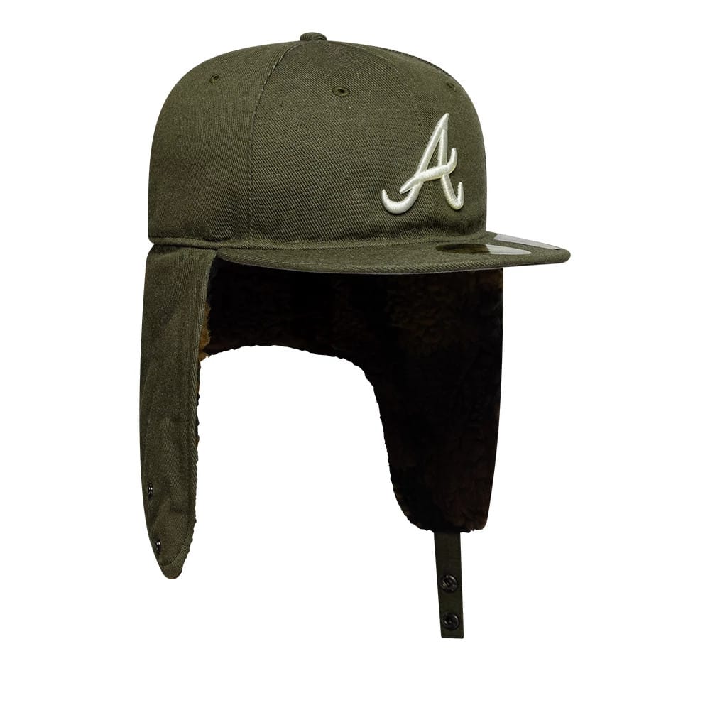 Atlanta Braves MLB Camo Open Green Retro Crown 59FIFTY Fitted Cap-zelvios