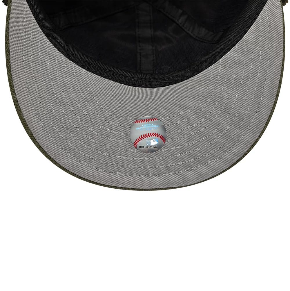 Athletics MLB Camo Open Green Retro Crown 59FIFTY Fitted Cap-zelvios