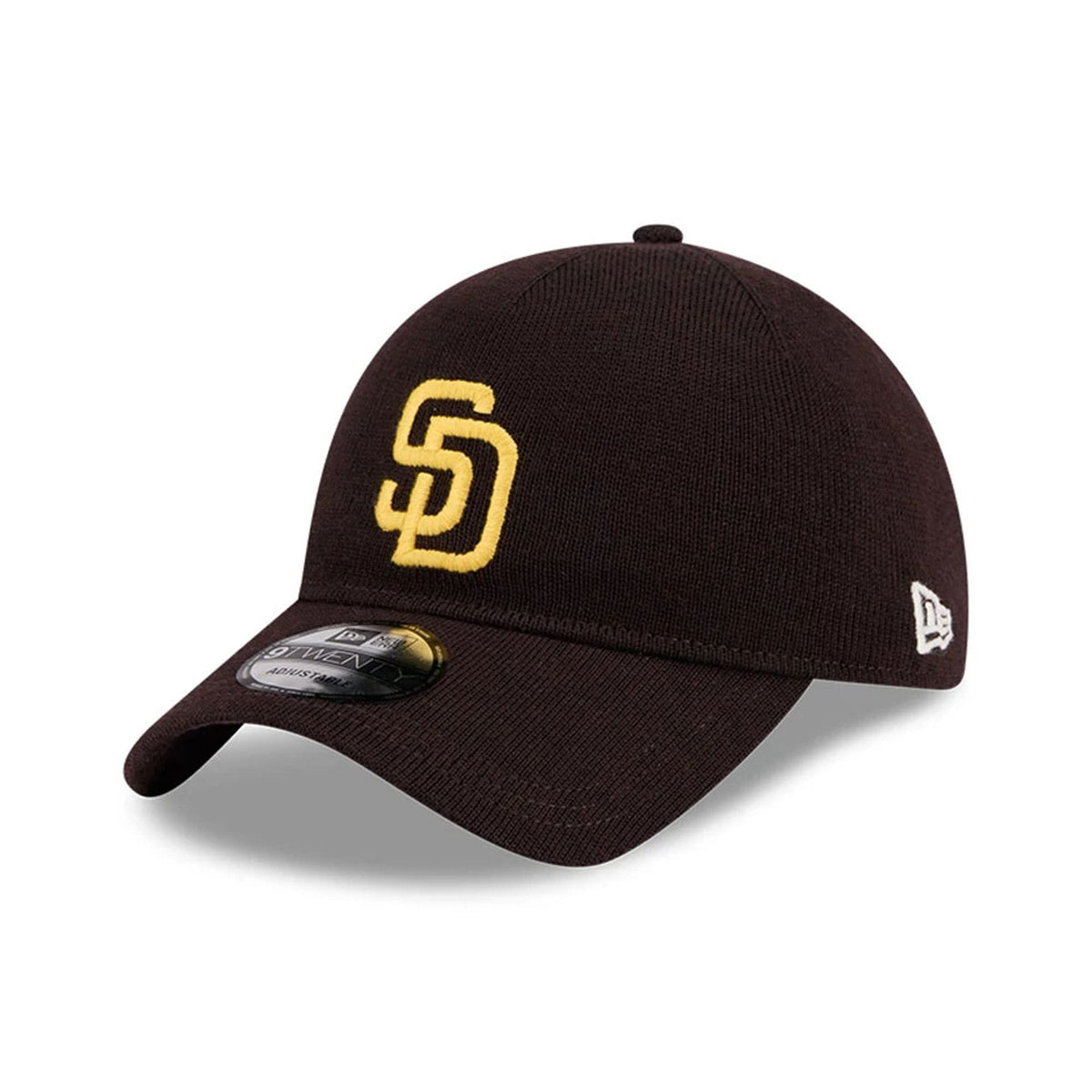 San Diego Padres MLB Merino Wool Dark Brown 9TWENTY Adjustable Cap-zelvios