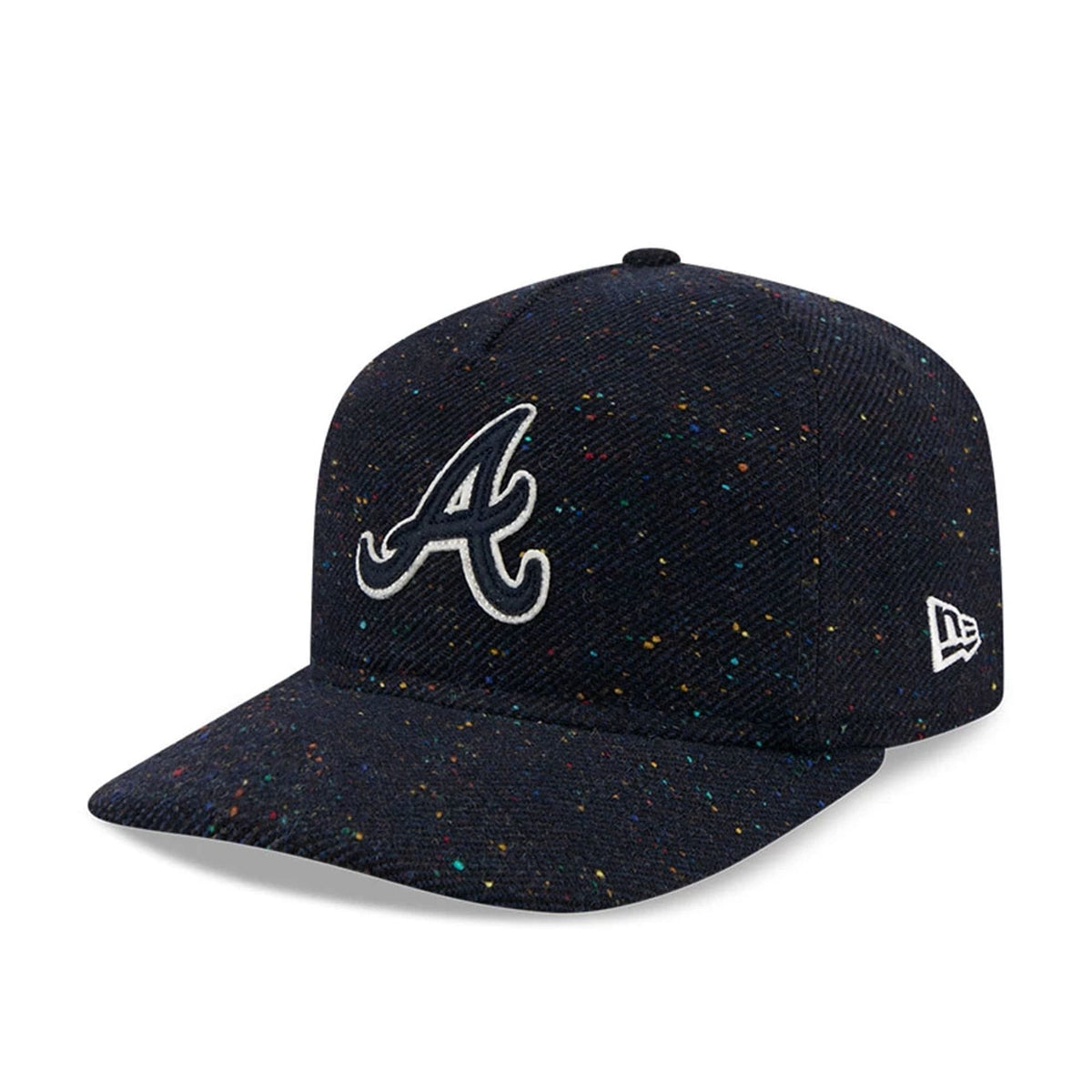 Atlanta Braves MLB Speckled Wool Navy 19TWENTY Adjustable Cap-zelvios