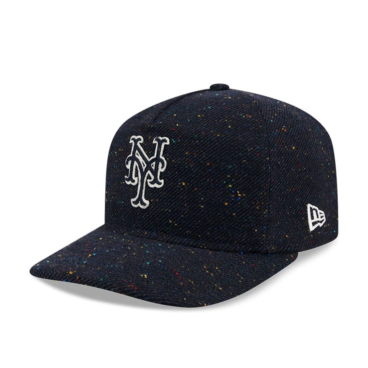 New York Mets MLB Speckled Wool Navy 19TWENTY Adjustable Cap-zelvios