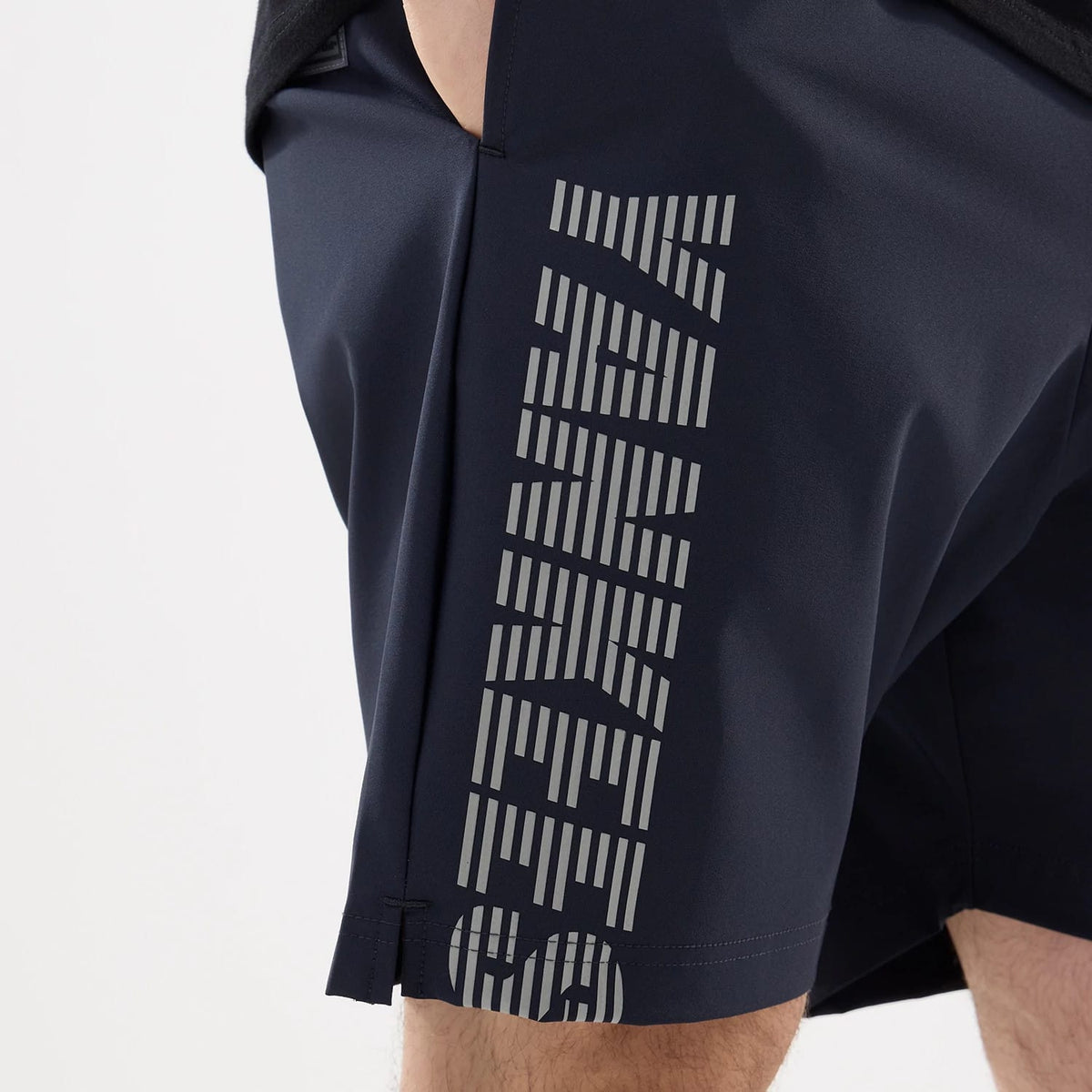 New York Yankees MLB Match Navy Oversized Shorts-zelvios