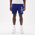 LA Dodgers MLB Match Dark Blue Oversized Shorts-zelvios