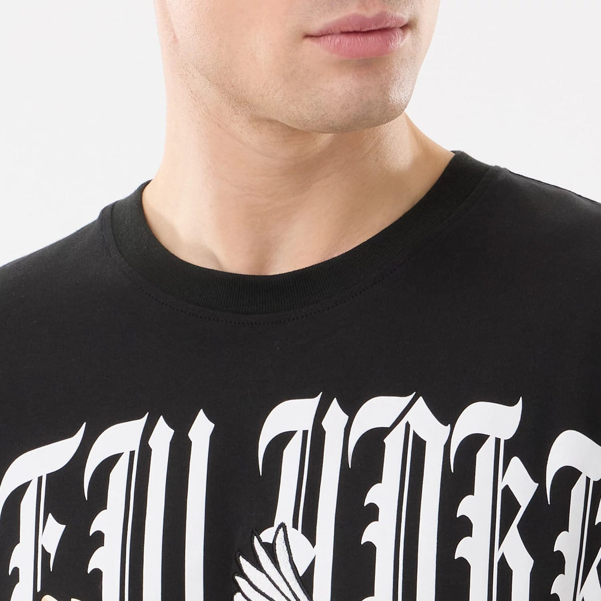 New York Yankees MLB Script Graphic Black T-Shirt-zelvios