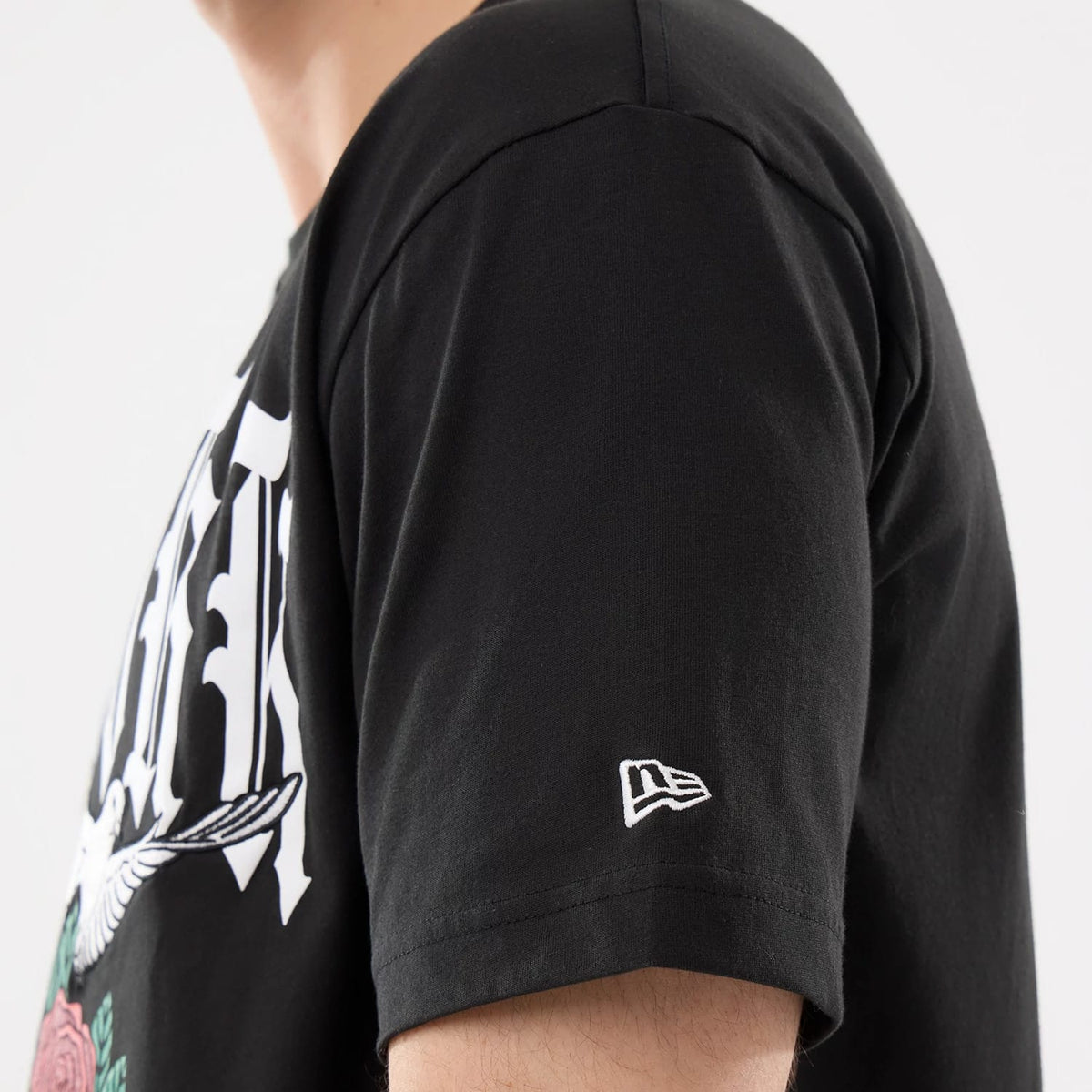 New York Yankees MLB Script Graphic Black T-Shirt-zelvios