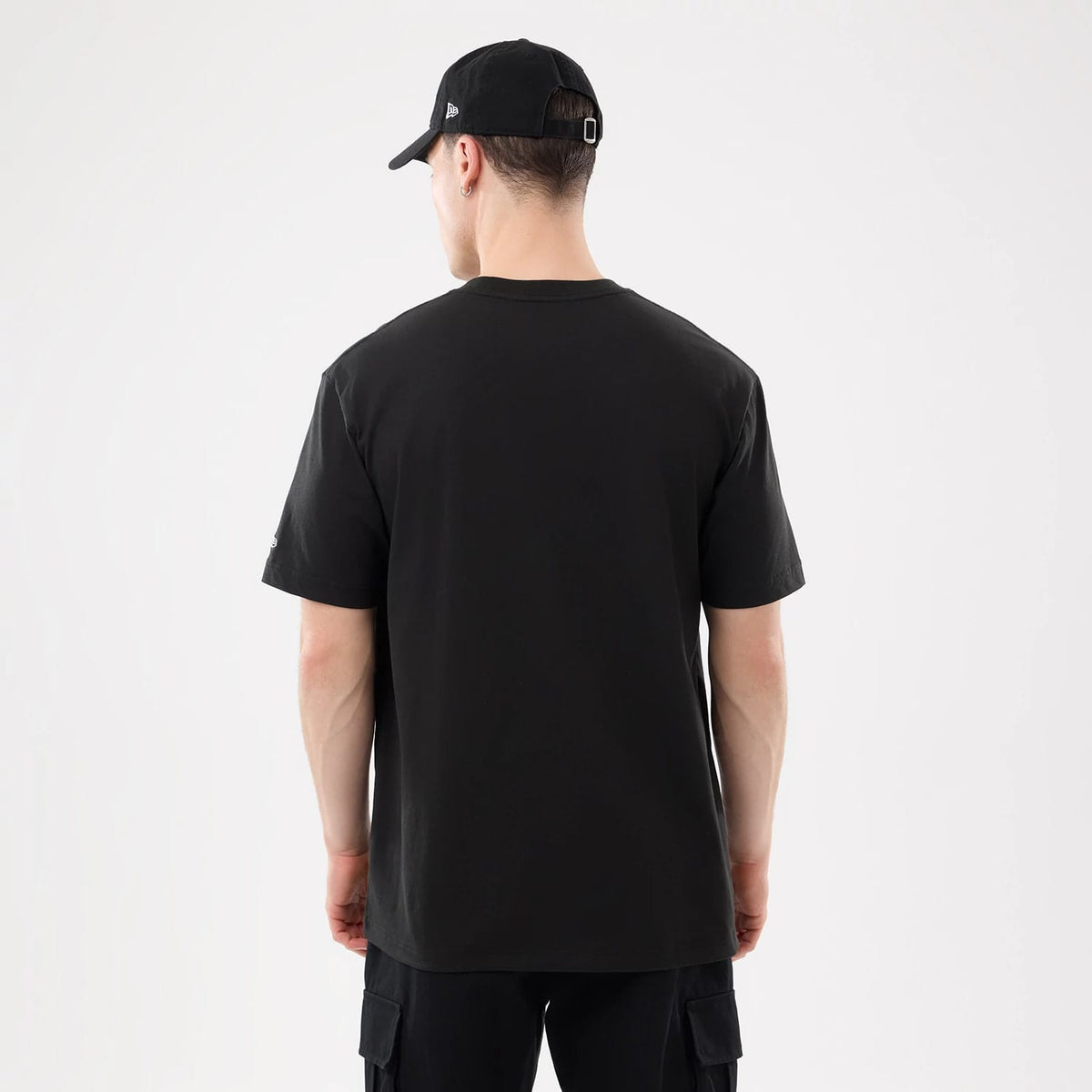 New York Yankees MLB Script Graphic Black T-Shirt-zelvios