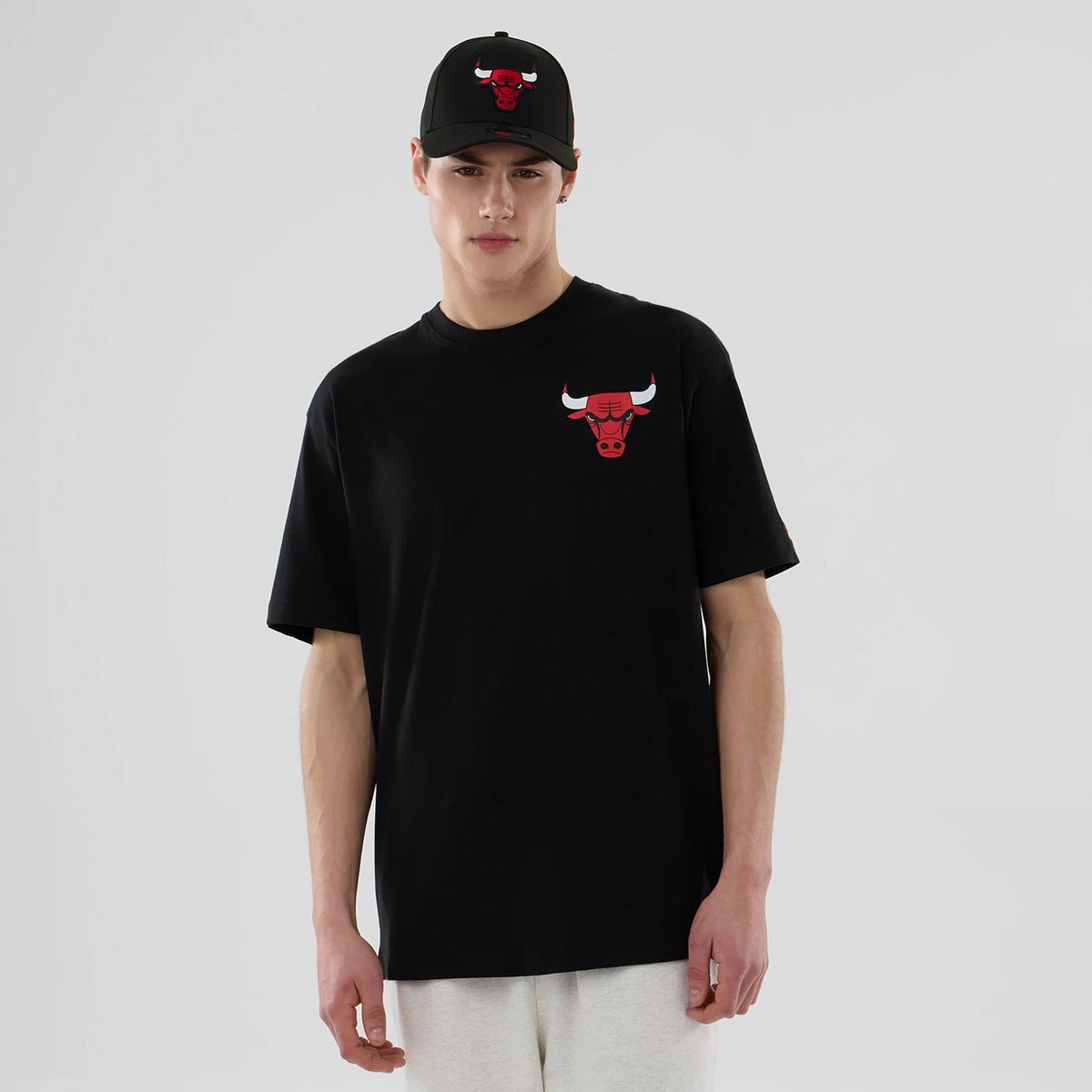 Chicago Bulls NBA Graphic Black T-Shirt-zelvios