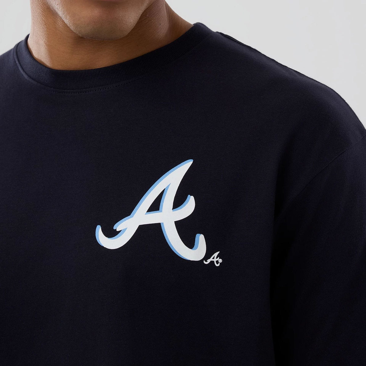 Atlanta Braves MLB Graphic Navy T-Shirt-zelvios