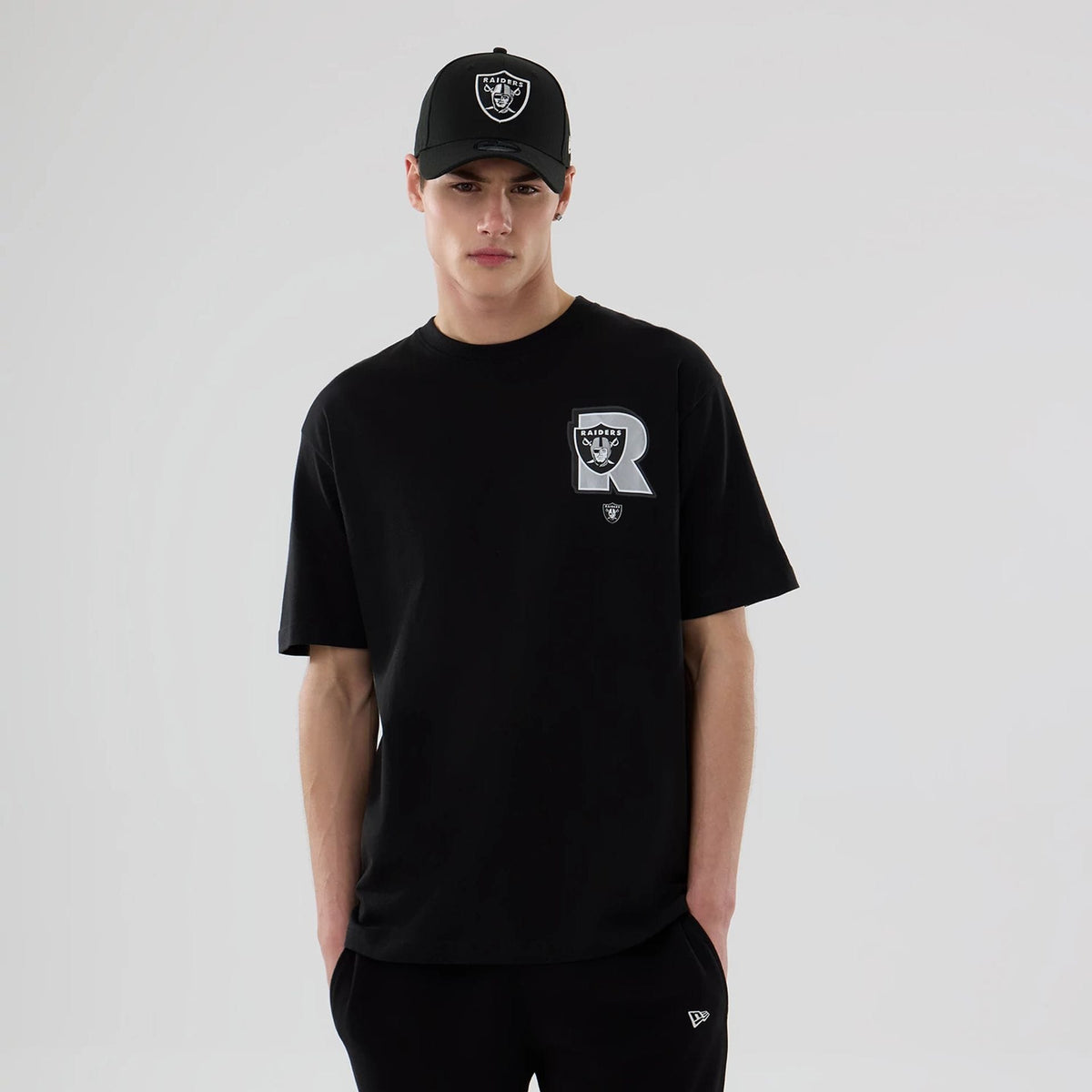 Las Vegas Raiders NFL Graphic Black T-Shirt-zelvios
