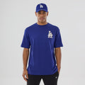LA Dodgers MLB Graphic Dark Blue T-Shirt-zelvios