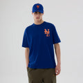 New York Mets MLB Graphic Blue T-Shirt-zelvios