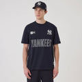 New York Yankees MLB Match Navy T-Shirt-zelvios