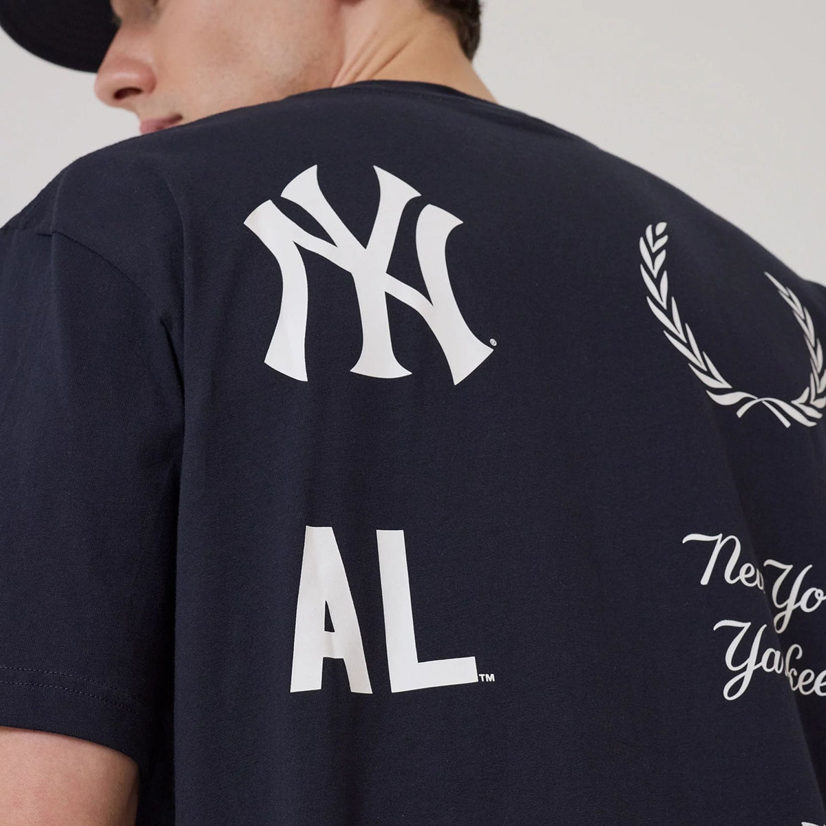 New York Yankees MLB Match Navy T-Shirt-zelvios