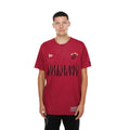Miami Heat NBA Match Dark Red T-Shirt-zelvios