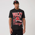 Chicago Bulls NBA Sport Classic Black T-Shirt-zelvios