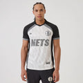 Brooklyn Nets NBA Match Black T-Shirt-zelvios
