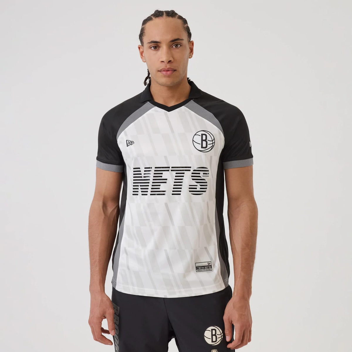 Brooklyn Nets NBA Match Black T-Shirt-zelvios
