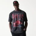 Chicago Bulls NBA Black T-Shirt-zelvios
