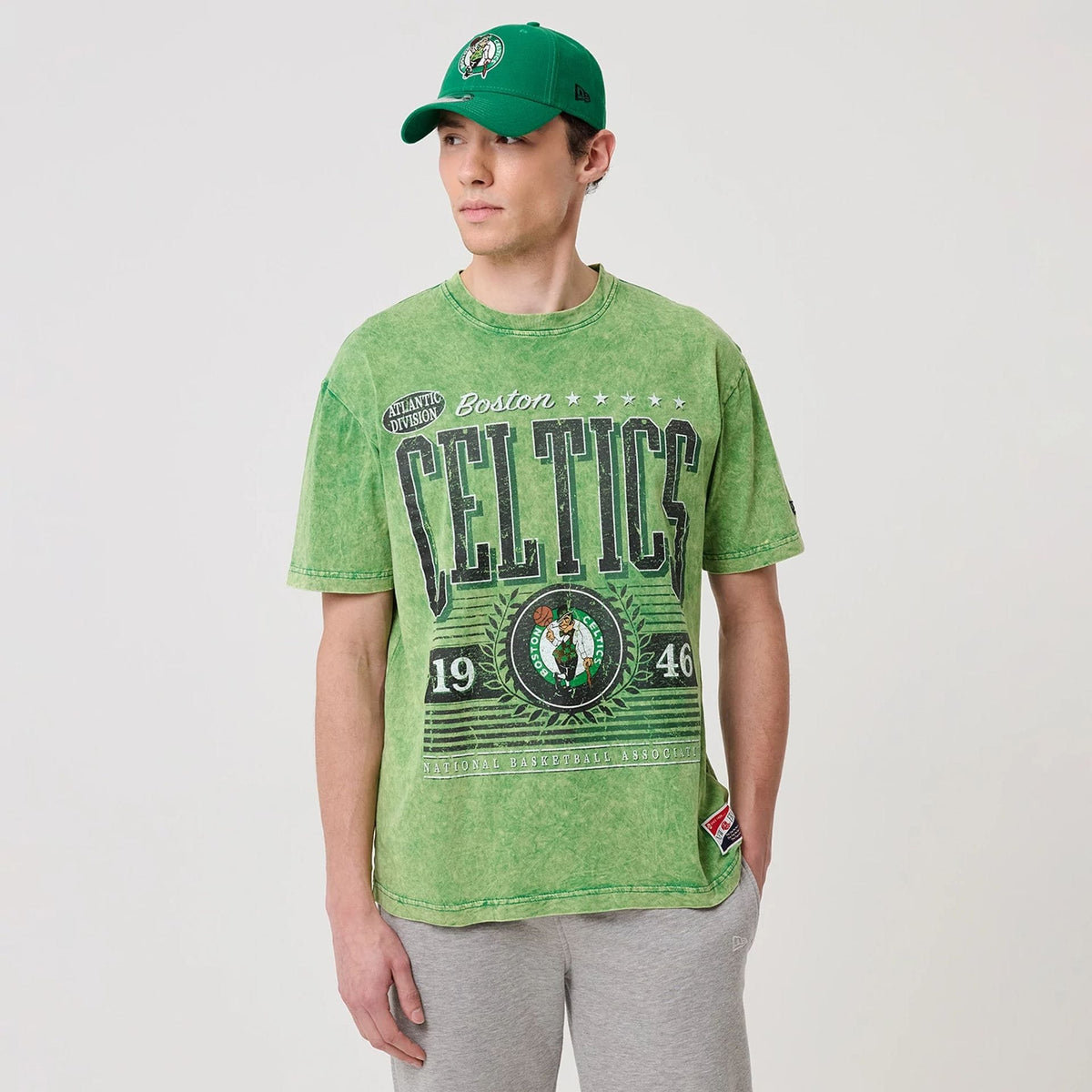 Boston Celtics NBA Green T-Shirt-zelvios