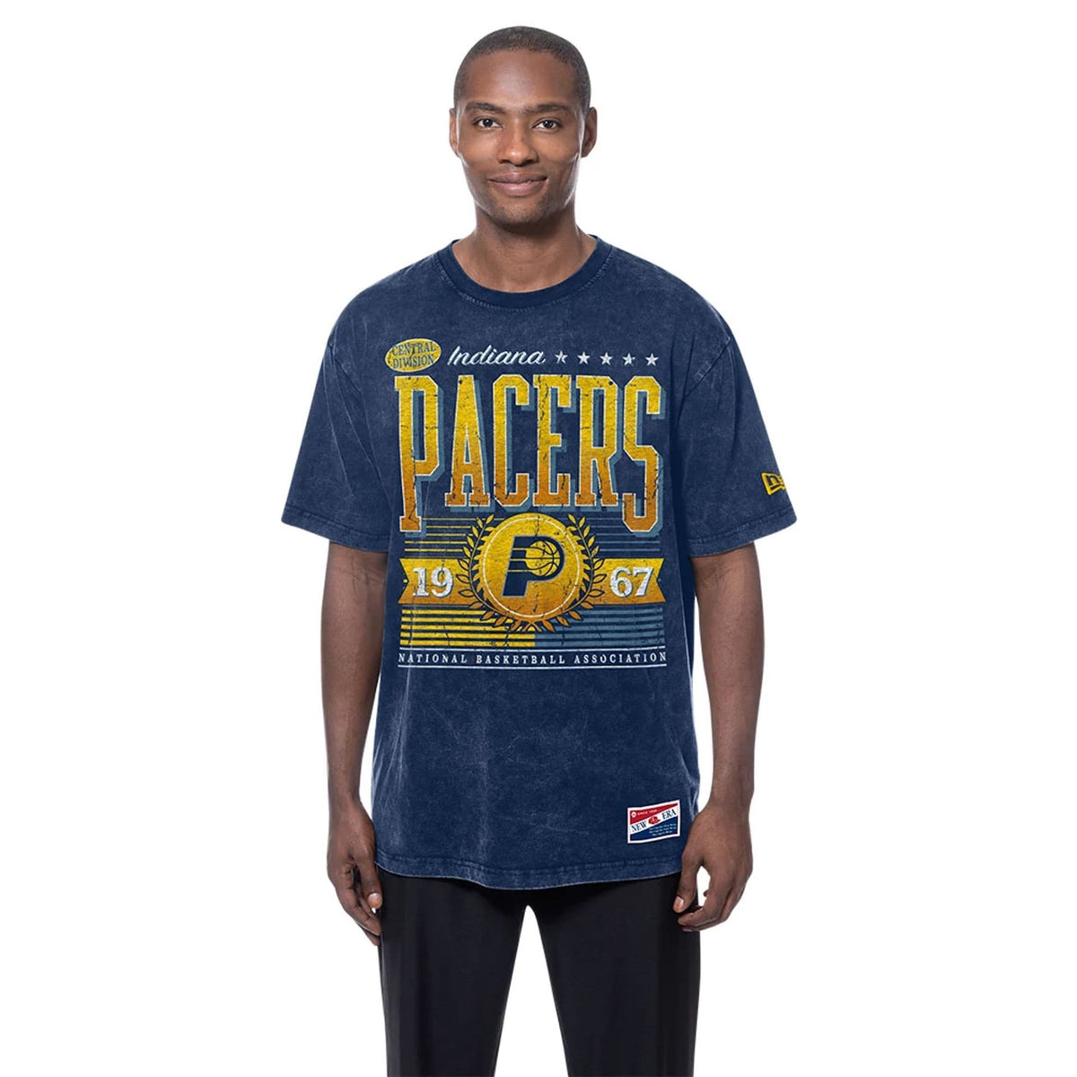 Indiana Pacers NBA Navy T-Shirt-zelvios