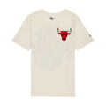 Chicago Bulls NBA Hotdog Cream T-Shirt-zelvios