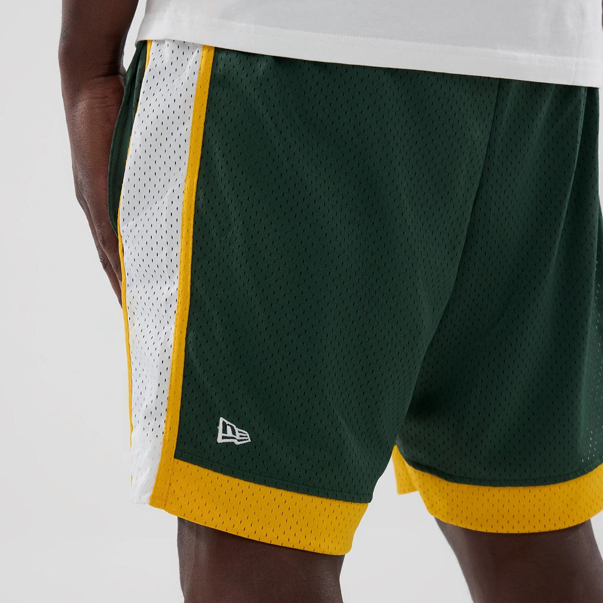 Athletics MLB Dark Green Mesh Shorts-zelvios