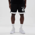 Brooklyn Nets NBA Black Mesh Shorts-zelvios