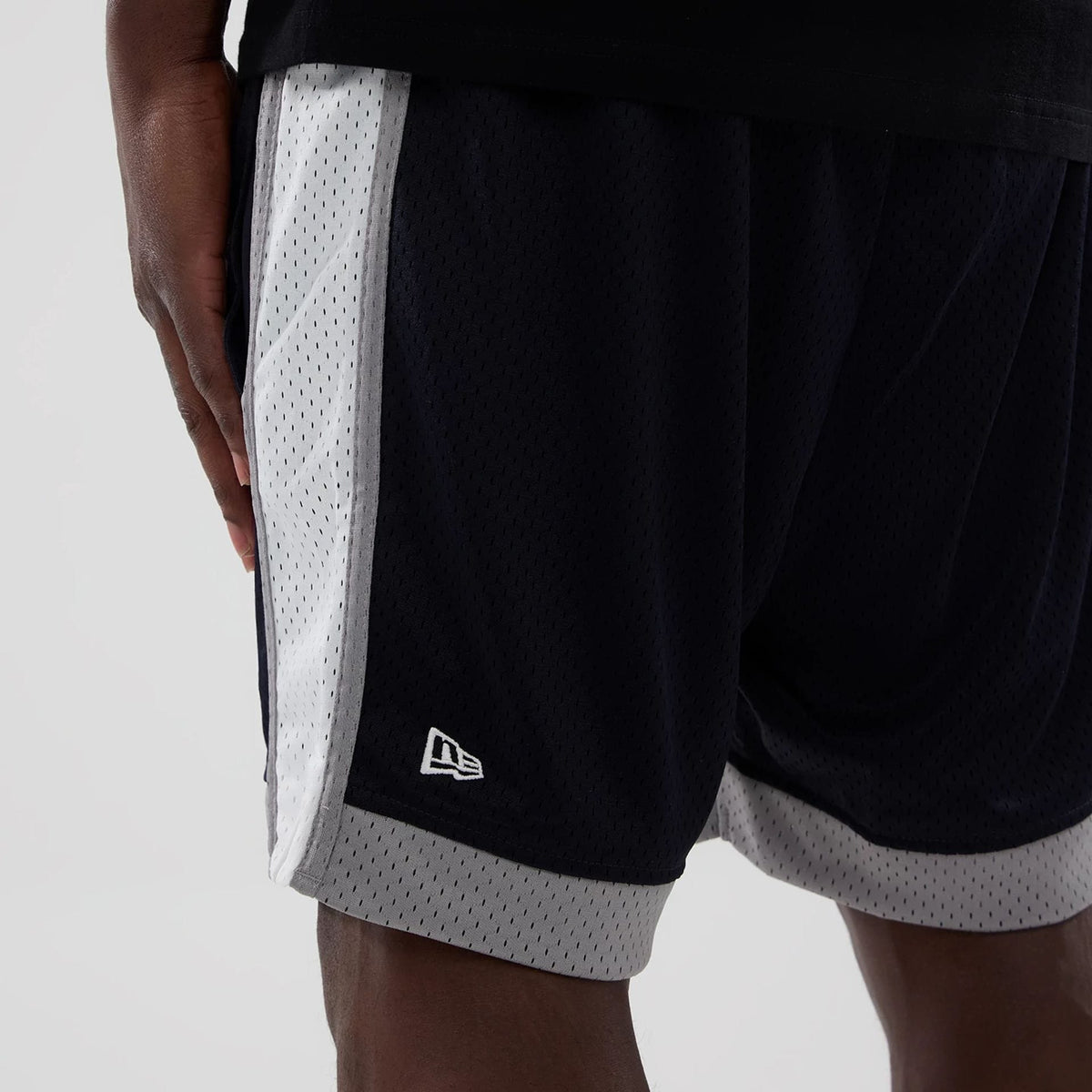New York Yankees MLB Navy Mesh Shorts-zelvios