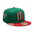 Mexico LMB Wordmark Green 59FIFTY Fitted Cap-zelvios
