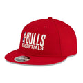 Chicago Bulls FOG x NBA Red Retro Crown 9FIFTY Adjustable Cap-zelvios