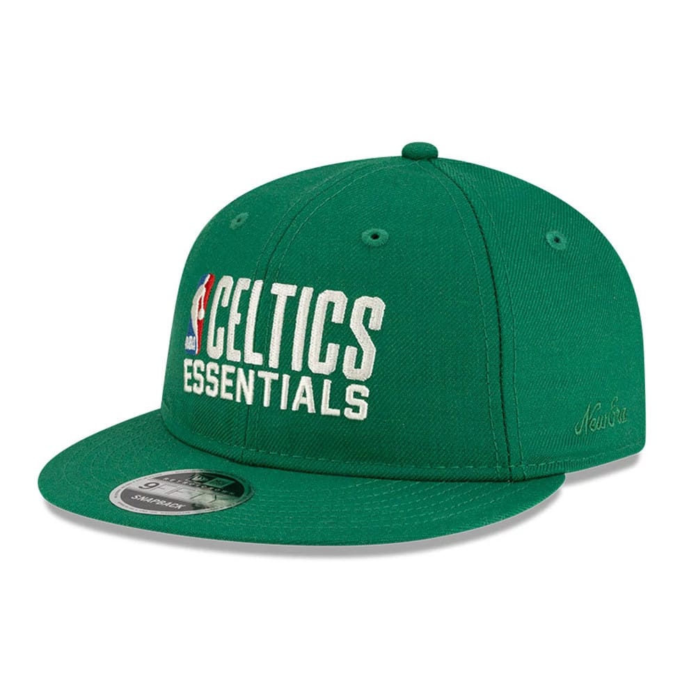 Boston Celtics FOG x NBA Green Retro Crown 9FIFTY Adjustable Cap-zelvios