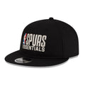 San Antonio Spurs FOG x NBA Black Retro Crown 9FIFTY Adjustable Cap-zelvios