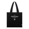 Shield Logo NFL Madrid Game 2025 Black Tote Bag-zelvios
