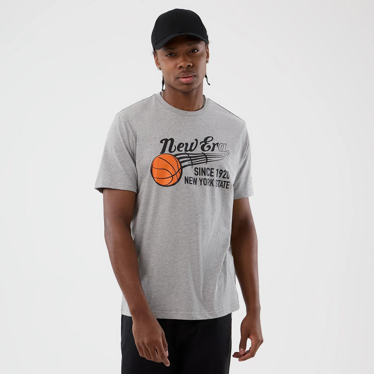 New Era Back To School Grey T-Shirt-zelvios