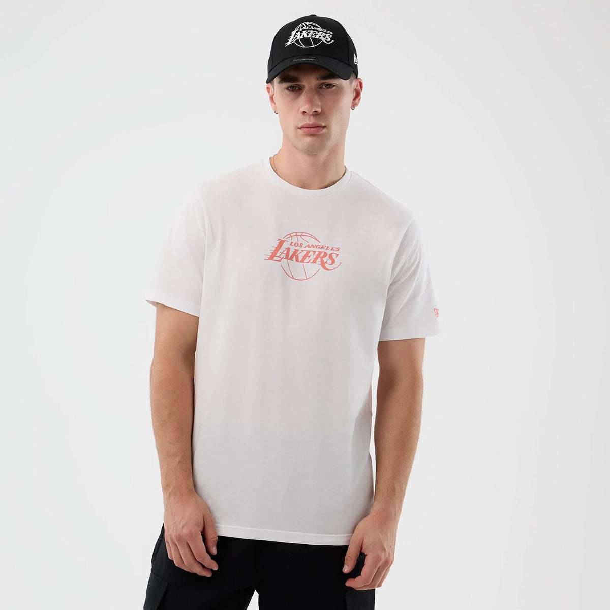 LA Lakers NBA Back To School White T-Shirt-zelvios