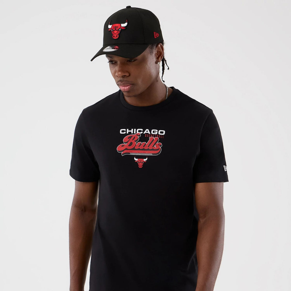 Chicago Bulls NBA Back To School Black T-Shirt-zelvios