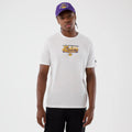 LA Lakers NBA Back To School White T-Shirt-zelvios