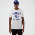 LA Dodgers MLB Back To School White T-Shirt-zelvios