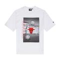 Chicago Bulls NBA Photographic White T-Shirt-zelvios