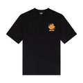 New Era Summer Graphic Black Oversized T-Shirt-zelvios