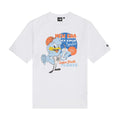 New Era Character Graphic White Oversized T-Shirt-zelvios