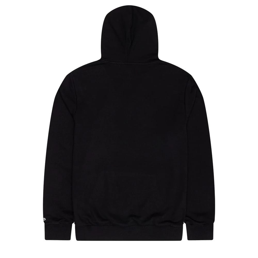 New Era Sticker Graphic Black Pullover Hoodie-zelvios
