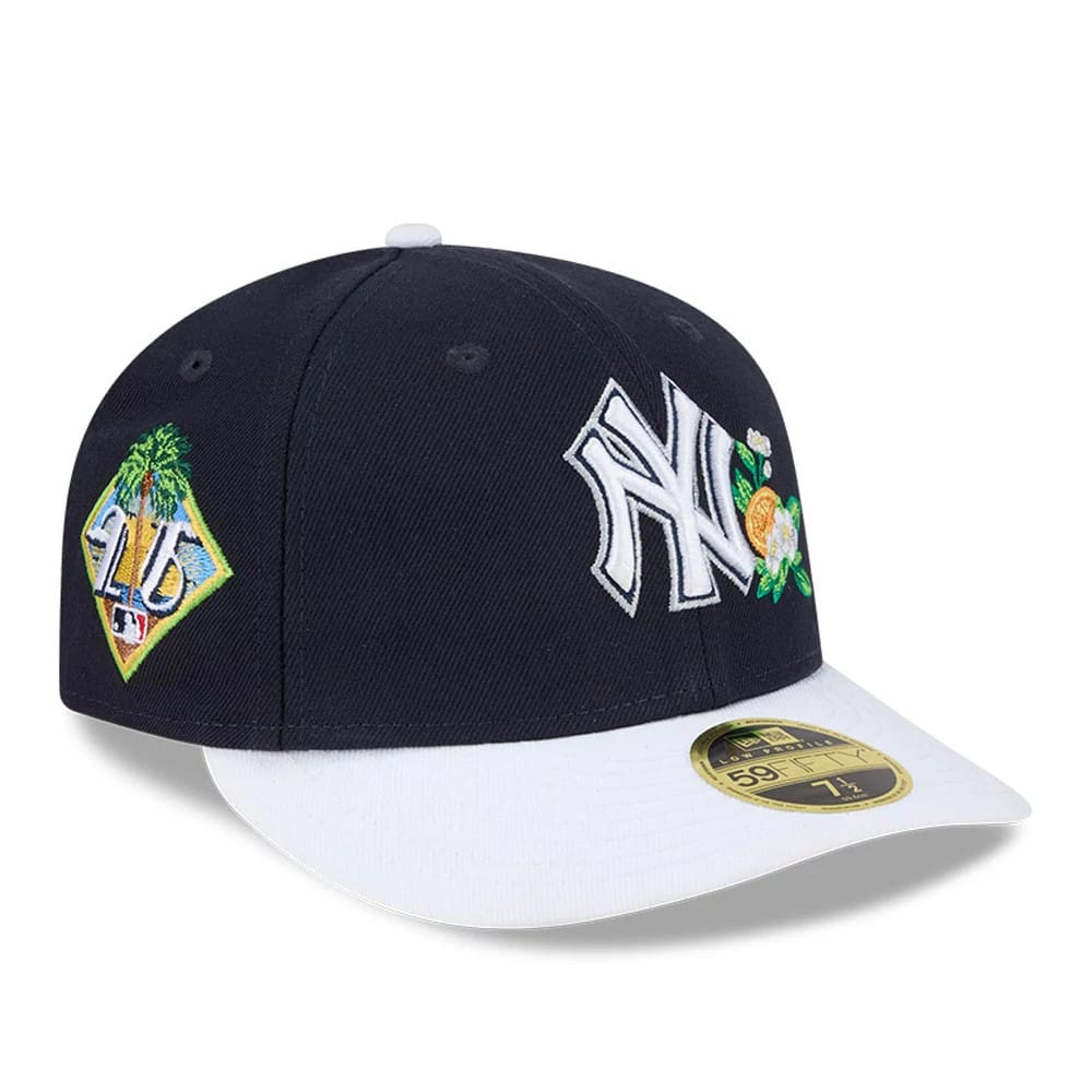 Yankees MLB Spring Training 2026 Navy Low Profile 59FIFTY Fitted Cap-zelvios