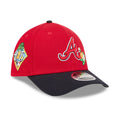 Atlanta Braves MLB Spring Training 2026 Red 39THIRTY M-Crown Stretch Fit Cap-zelvios