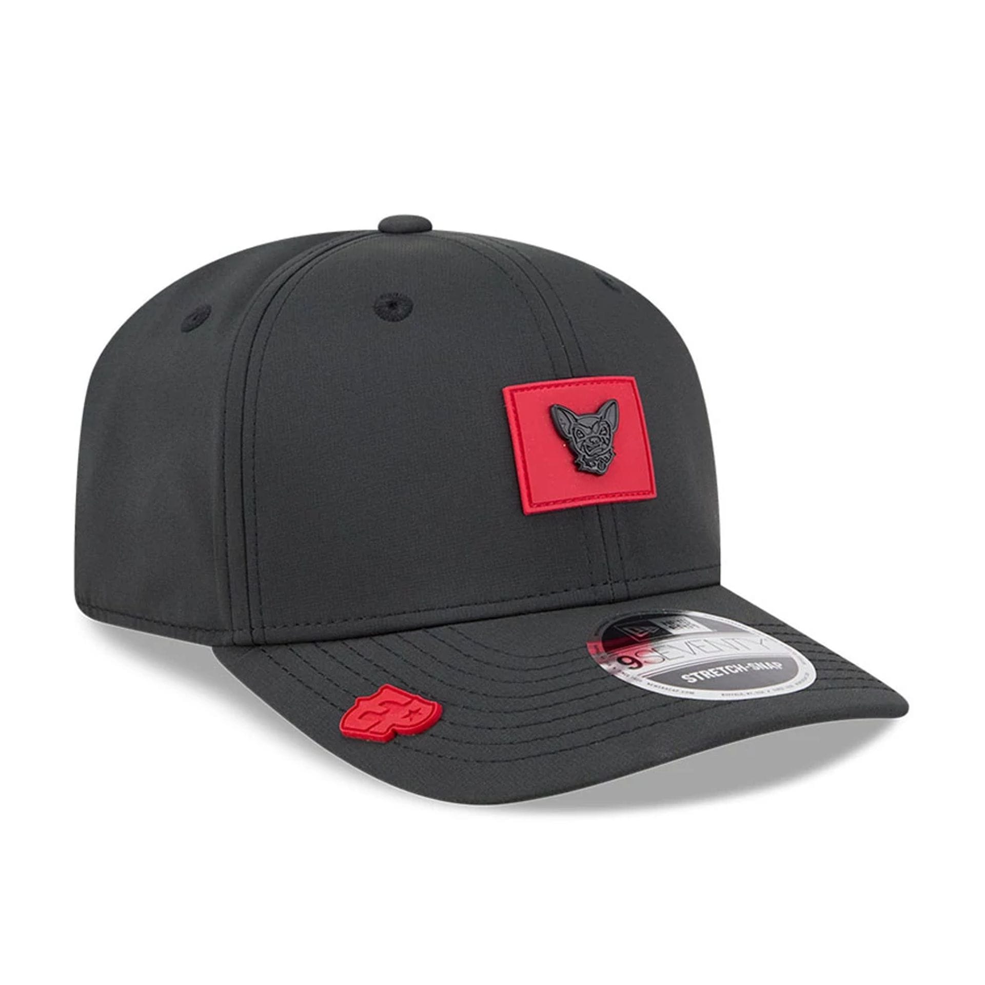 El Paso Chihuahuas MiLB Clubhouse Black 9SEVENTY Stretch Snap Adjustable Cap-kentox