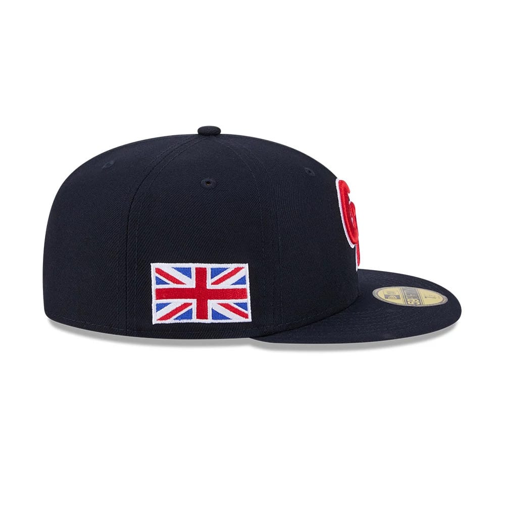 Great Britain MLB World Baseball Classic 2026 Navy 59FIFTY Fitted Cap-kentox