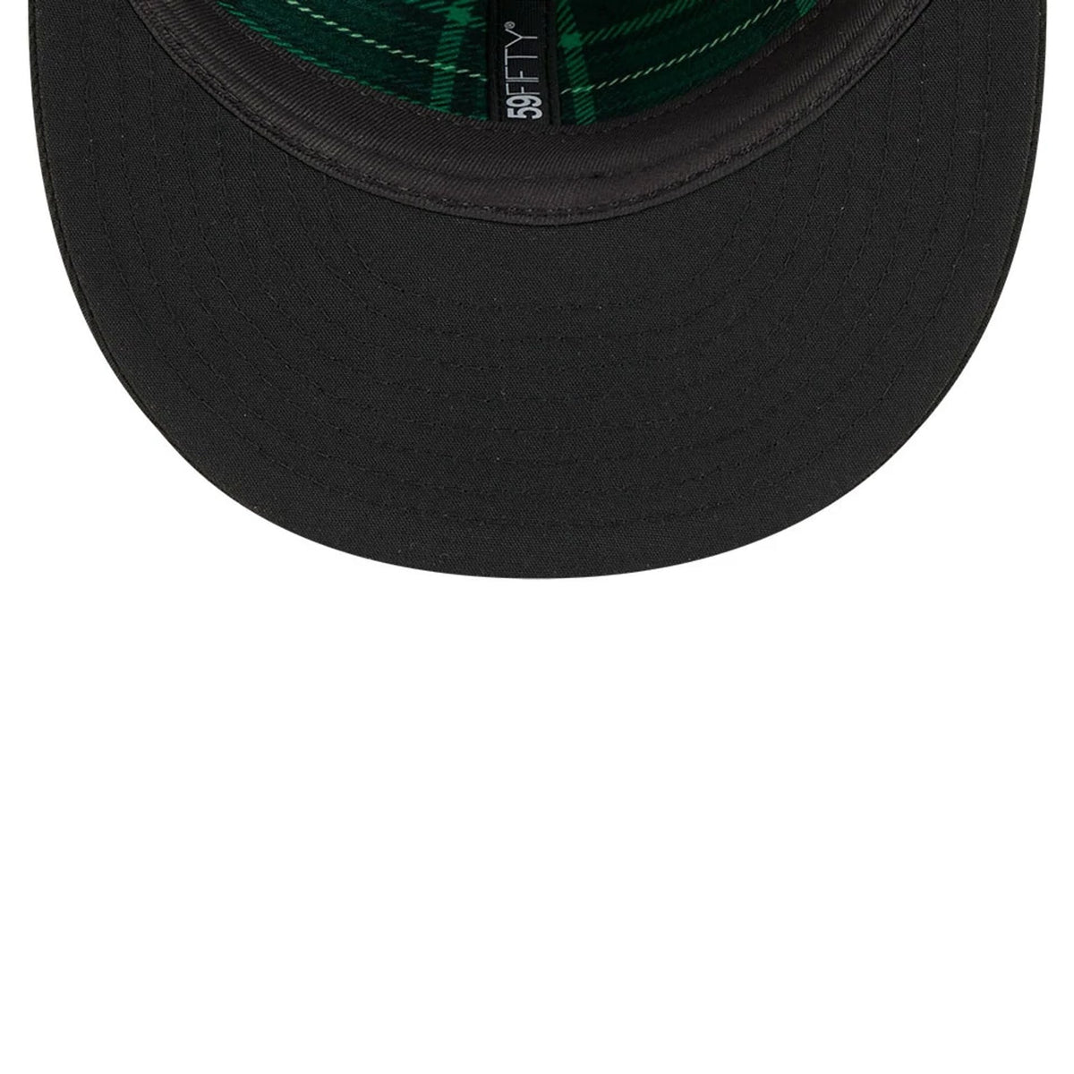 Athletics MLB Saint Patrick's Day Black 59FIFTY Fitted Cap-zelvios