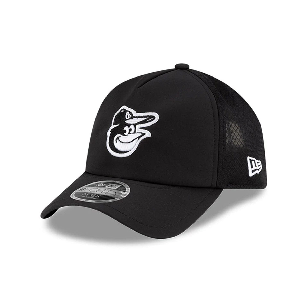 Baltimore Orioles MLB Batting Practice 2026 Black 9FORTY Apex Adjustable Cap-zelvios