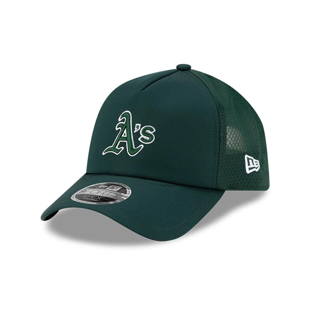 Athletics MLB Batting Practice 2026 Dark Green 9FORTY Apex Adjustable Cap-zelvios