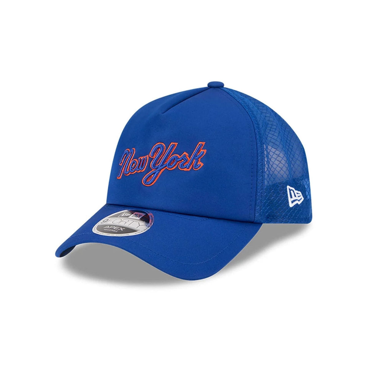 New York Mets MLB Batting Practice 2026 Blue 9FORTY Apex Adjustable Cap-zelvios
